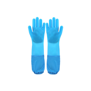 Pet Grooming Cleaning Gloves Dog Cat Bathing Shampoo Glove Scrubber Magic Dishwashing Cleanner Sponge Silicon 宠物洗澡手套