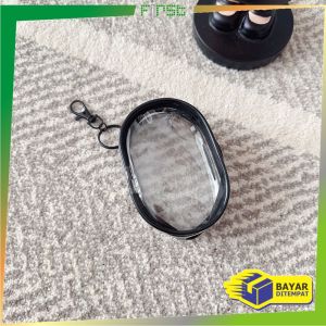 FH-C1252 Kotak Penyimpanan Kabel Data Transparan Pouch Mini Travel Organizer Serbaguna / Dompet Mini