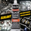 Car Gasket Sealant Liquid Gasket Sealer Engine Sealants Black Liquid Gasket Sealer Oil Resistant Gasket-Free Car Sealant. 