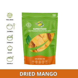 Superfood Dried Mango - Naturally Sweet Nutrient-Rich Snack