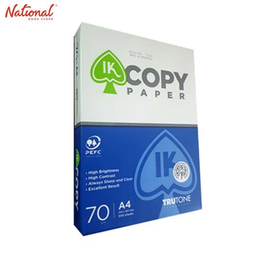 Ik Copy Paper A4 70Gsm Lazada PH