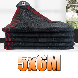 【3x6~8x10M】Anti-Uv 90% Net Shade Outdoor Waterproof Smart Weather Net Japan Black Sunshade Net Heavy Duty Japan Sun Shade Net Uv Protection Anti Uv Sunshade Net Outdoor Garden Net