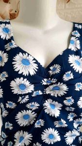 Set Crop Mia Motif Bunga Daisy HilbrankuShop