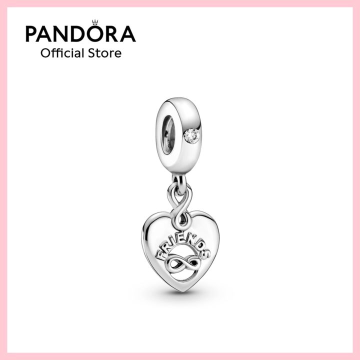 Pandora Friends Forever Heart Dangle Charm Lazada Singapore - Main Image