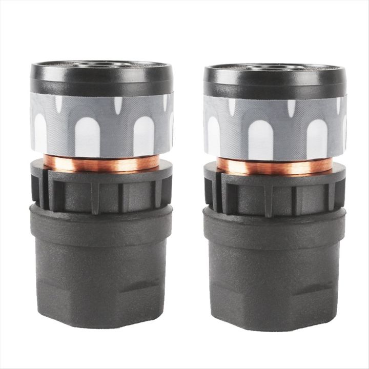 Sessleger 2 Pezzi Capsula Microfonica Dinamica Anti-Howling – Ricambio Per Microfoni, Nero - 5