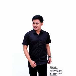 TERBARU!! baju kemeja pria lengan panjang pendek distro 2021 baju kemeja pria lengan pendek distro hem pria murah berkualitas warna navy biru hitam putih hitam hijau tosca original premium terlaris terbaru ori baju lebaran muslimb baju koko keren kekinian