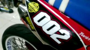 Knalpot Klx Norifumi Titanium untuk Dtracker CRF