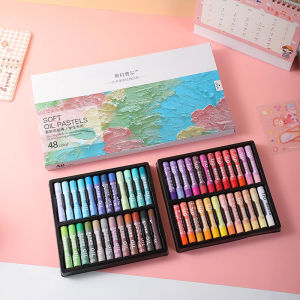 สีชอล์ค น้ำมัน เกรดอาร์ทติส Soft Oil Pastel จำนวน 12สี/24สี/ 36สี/ 48สี สีอ่อนและสด ใสปลอดสารพิษพาสน้ำมันเหมาะ