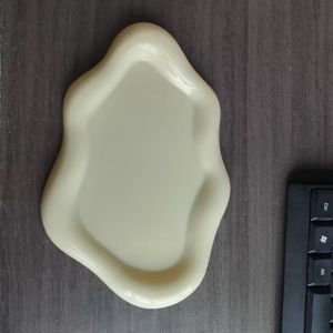 BETTERFORM Mini Jewelry Tray Cloud Shape Plastic Jewelry Display Plate Creative Jewelry Dish Watches/Keys Storage