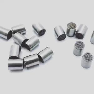 Hanson8 5PCS Mold Parts Exhaust Plugs Porous Breathable Steel Exhaust Valves for Remove Gas from the Mold Cavity Hole 0.2MM 0.3MM Q8H3K