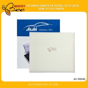 QUEENBEE HYUNDAI SANTA FE DIESEL 2013-2018 Cabin Filter 97133-2W000 AC-50046 Asahi