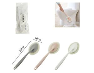 Berus Pembersih Bertangkai – Untuk Tab Mandi Jubin & Lantai (Pegangan Tangan) Cleaning Handle Sponge Brush Bathroom Hand Clean Brush Bathtub Sponge Brush Floor Tile Tangan Berus
