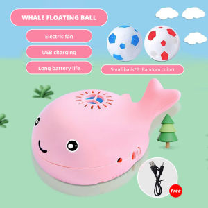 【1-3 Days Delivery】Electric Blowing Floating Ball ToyFloating Ball Little Whale Toy Dolphin Floating Ball ToyBalancing Blowing Games Fun Toys for Boys and Girls