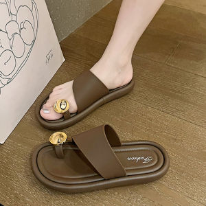 TKGirl สินค้าพร้อมส่ง รองเท้าแตะแฟชั่นผู้หญิงงานคล้องนิ้วสวยหรูดูดีสีสันคุมโทนสุภาพสุดๆราคาหลักสิบเท่านั้น ไม่ซื้อพลาดมาก