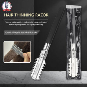 Barber Hair Beard Brush Comb Razor Curly Cutting Thinning Comb Trimmer Blade Haircut Hairdressing Accessories Hairstyles Tool