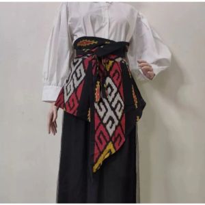 (READY STOCK) Obi Belt Tenun Ikat Pinggang Wanita Tradisional - Obi Troso - Aksesoris Fashion