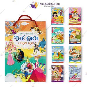 Sách - Truyện Cổ Tích Thế Giới Chọn Lọc - Song Ngữ Anh Việt - Quét Mã QR Nghe Đọc ( 8 Cuốn )