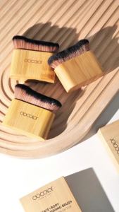 docolor Self Tanner Brush Large Body Makeup Brush Soft Vegan Tanning Brush no stripes for Foundation Self-tanner Bronzer Self Tan Back Applicator Body + Face Self-Tan Blending Brush Gift