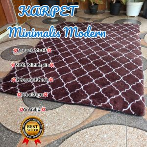 Karpet Tebal Uk 100 cm x 150 cm dengan Desain Minimalis: Pilihan Tepat untuk Setiap Ruang Lantai Dekorasi