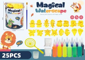 Kids DIY Magic Water Toy Children Handmade Craft Educational Water Ocean Magical Toys