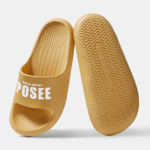 POSEE fashion Letter Slippers with Anti slip and Thickened EVA Material PS4602