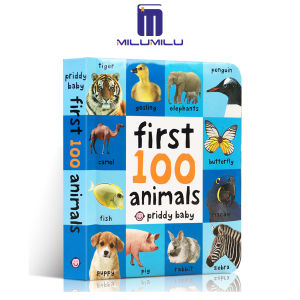First 100 Animals: In the bestselling First 100 series Board book – Illustrated by Roger Priddy Original English books