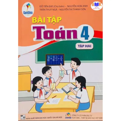 Sách -Bài Tập Toán 4 Tập hai (Cánh Diều)