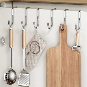 พร้อมส่ง/ถูกที่สุด/ตะขอคู่สแตนเลส ตะขอแปะผนัง ตะขอแขวน ตะขอติดผนัง ตะขอ ที่แขวน ที่แขวนติดผนัง