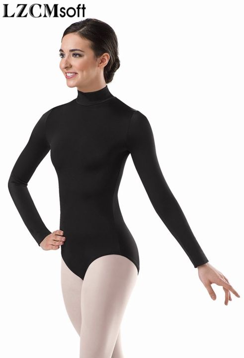 Womens Ballet Dance Leotard Gymnastics Bodysuit Sport Uinitard Dancewear  Costume