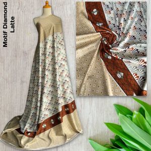 Kain Silk mengkilap Motif Diamond harga setengah meter untuk Gamistunikkemejacouplesarimbit