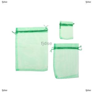 [COD] fjdse ถุงตาข่าย20ชิ้นถุงผลไม้องุ่นสตรอเบอร์รี่ถุงปลูกผลไม้ตาข่ายระบายอากาศได้ถุงตาข่ายปกป้องพืชผักสำหรับสวน