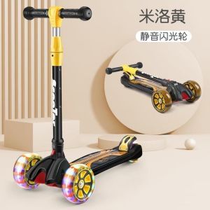 Baby Scooter Children Kick Scooter For Kids Kids Scooter With Seat With Seat Aluminum Alloy Scooter for Boys and Girls Kids Scooter