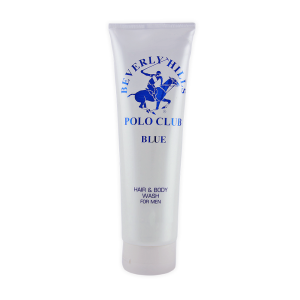 Bộ quà tặng nước hoa xịt toàn thân sữa tắm gội BEVERLY HILLS POLO CLUB BLUE THIS EXCLUSIVE FOUR PIECE SET FOR MEN cho nam của Mỹ