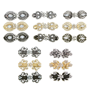 Rhinestones Sweater Shawl Clasps Duck Mouth Clothing Pins Cardigans Connection Buckles Cardigan Scarf Decoration