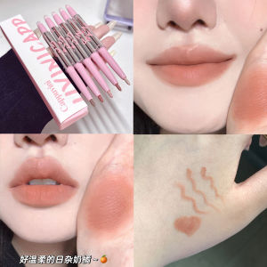 Cappuvini small silver tube lip liner outline lip shape shaping nude lipstick lipstick domestic makeup lipstick