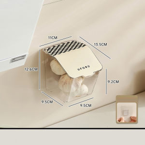 Dear Home กล่องเก็บของติดผนังเหมาะสำหรับจัดเก็บวัตถุขนาดเล็กต่างๆ ที่ใส่ของ กล่องเก็บของ กล่องใส่ของไม่ต้องเจาะผนัง