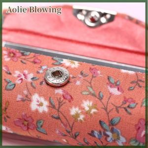 Aolie Hộp đựng son môi hộp đựng thêu hoài cổ thiết kế hoa kèm gương hộp đóng gói