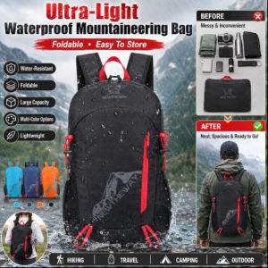 Waterproof Hiking Backpack Large Capacity Foldable Lightweight Outdoor Running Sports Travel Camping Daypack