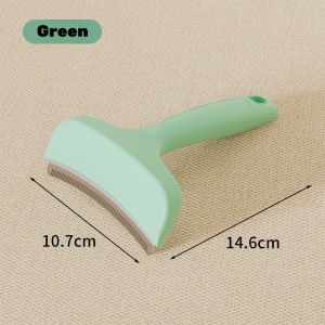 Pet Deshedding Comb with Ergonomic Handles PVC Teeth For Grooming Hair Removal Brush Cats and Dogs.