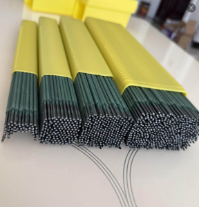 Green Welding Rods Stable Low Melting Point Quick Welding Solder Wires Rod Carbon Steel Weld Bar