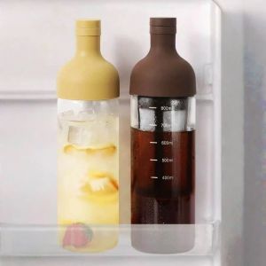 WMU7071 có bộ lọc Bình pha cà phê lạnh Đã bị niêm phong Dung lượng lớn Máy pha cà phê cold brew Hộ gia đình Chống rò rỉ Chai pha cà phê lạnh Tủ lạnh