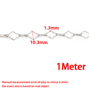New Stainless Steel Special-shaped Handmade Chain DIY Jewelry Chain Exaggerated Chain