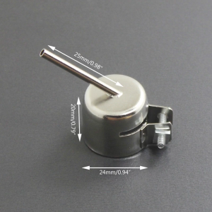 45 Degree Curved Angle Welding Nozzle For 850 Series Hot Air Rework Station Soldering Rework Station Welding Nozzles