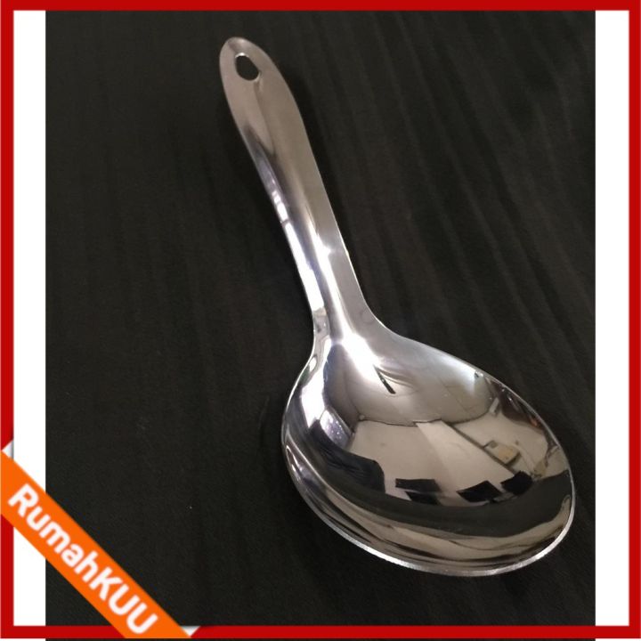 Centong Nasi Sendok Nasi Stainless Steel Centong Sayur Stenlis Stel