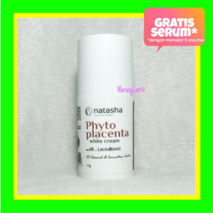 PHYTOPLACENTA17 Natasha Skin Care Phytoplacenta White Cream 17 gram by dr Fredi Setyawan Original Krim Pencerah Glowing