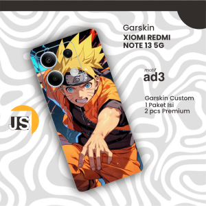 Garskin Redmin Note 13 Full Body Motif Naruto Isi 2 pcs Bisa Custom Motif dan Type HP - Juragan Stiker ad