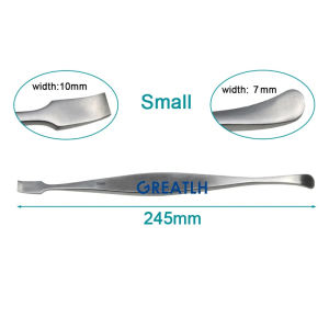 GREATLH 1pcs Orthopedic Periosteum Stripper Small Medium Large Stainless Steel Orthopedic Veterinary Instrument pet
