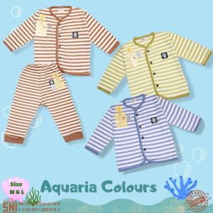 Setelan Bayi Panjang / Baju Tidur Anak / Piyama Anak Ridges / Baju Tidur Baby