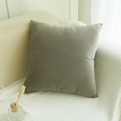 23 Colors 【IN STOCK】Velvet Sofa Throw Pillow Covers 30x50cm/40x40cm/45x45cm/50x50cm/55x55cm Decorative Cushion Cover Hot Velvet Pillows Case Modern Simple Couch Decorative for Living Room Car Office Hotel Waist Pillowcase