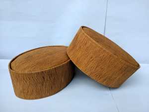 Peci Kulit Kayu Motif Songkok Polos: Peci Pria Dewasa & Anak